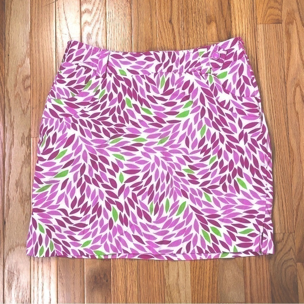 EP Pro Pink Petal Floral Golf Skirt